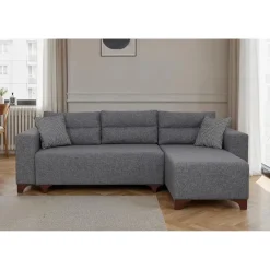 Dakar Mini (45 x 45 cm) Bäddsoffa, hörn Grå