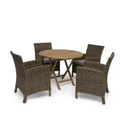 Dallas Utestol 2-Pack Natur