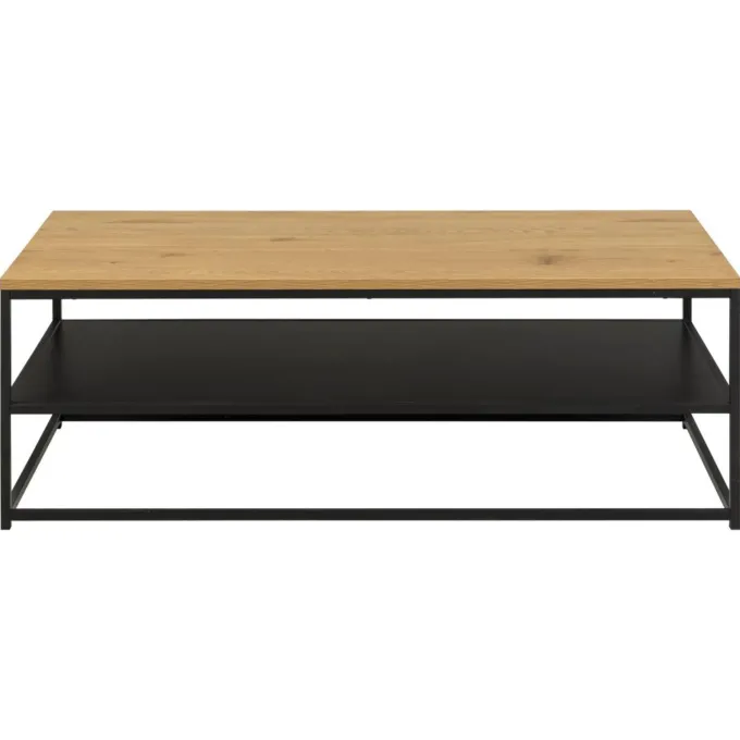 Damian Soffbord 42x120x60 cm Ek/Svart