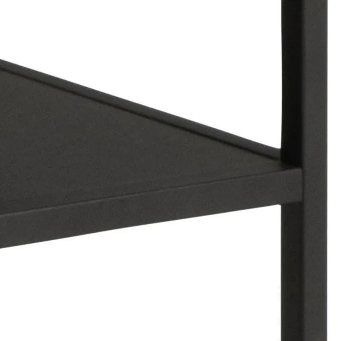 Damian Soffbord 42x120x60 cm Ek/Svart