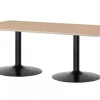 Davis Matbord Vitoljad Ek/Svart 210cm