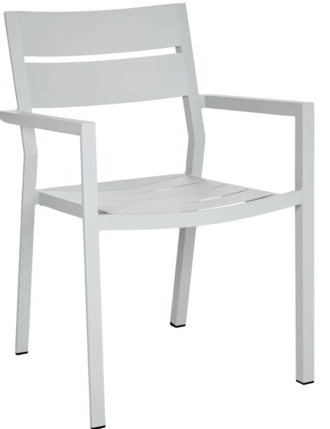 Delia Karmstol Light Grey
