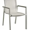 Delia Karmstol Light Grey/Off-White