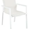 Delia Karmstol Textilene - Vit / Off White