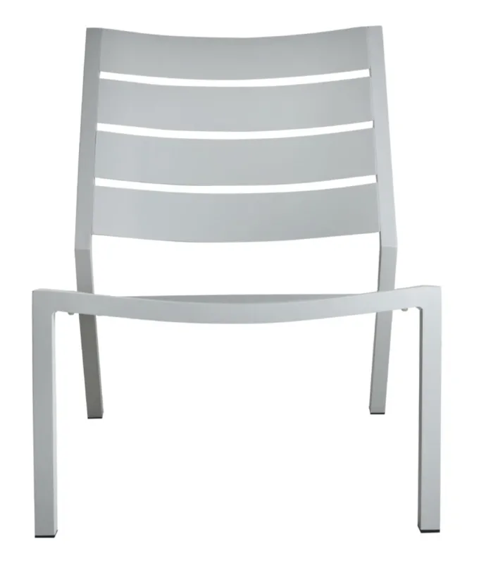 Delia Loungefåtölj Light Grey