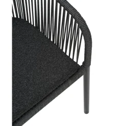 Delta Karmstol Svart/Teddy Black Svart