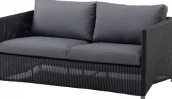 Diamond 2-sits lounge soffa inkl. Dyna Grafit