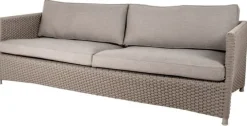 Diamond 3-sits lounge soffa inkl. Dyna Taupe