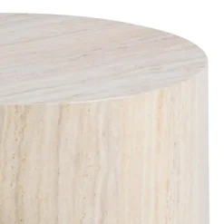 Dijon Satsbord Rund 58x58 cm Travertin