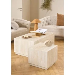 Dijon Satsbord 100x60 cm Travertin