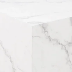Dijon Satsbord 58x58 cm Vit Carrara