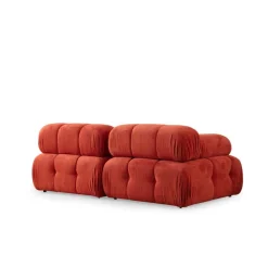Doblo 2-sits (200 x 100 x 80 cm) 2-sitssoffa Röd