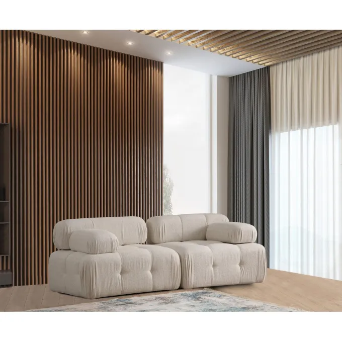 Doblo 2-sits (200 x 100 x 80 cm) 2-sitssoffa Creme