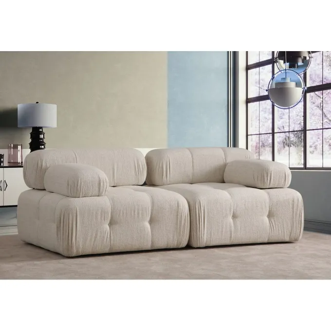 Doblo 2-sits (200 x 100 x 80 cm) 2-sitssoffa Creme