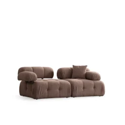 Doblo 2-sits (200 x 100 x 80 cm) 2-sitssoffa Cappuccino
