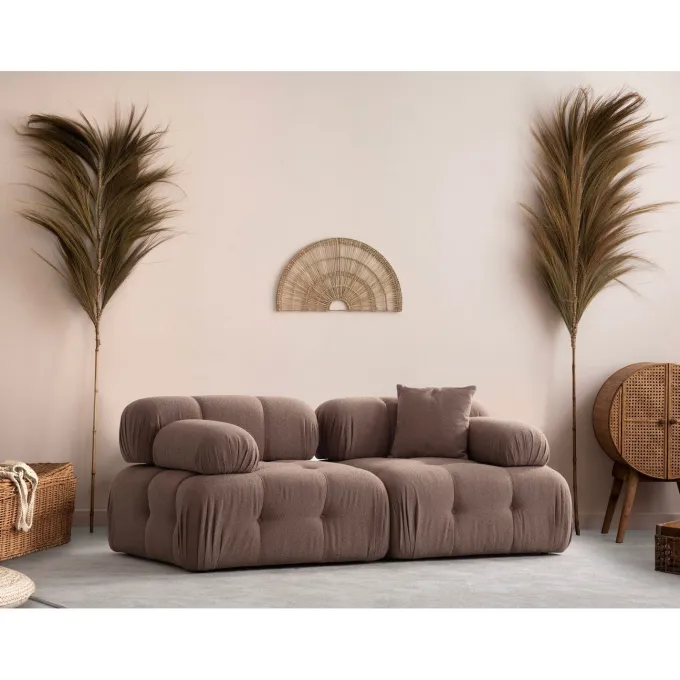 Doblo 2-sits (200 x 100 x 80 cm) 2-sitssoffa Cappuccino