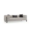 Doha 3-sits (225 x 93 x 75 cm) 3-sitssoffa Vit