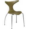 Dolphin Stol Moss Green Art.Leather