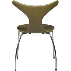 Dolphin Stol Moss Green Art.Leather