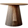 Dominus Matbord Rund 110 cm Smoked Oak