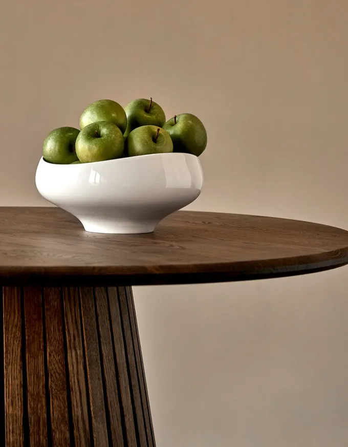 Dominus Matbord Rund 120 cm Smoked Oak