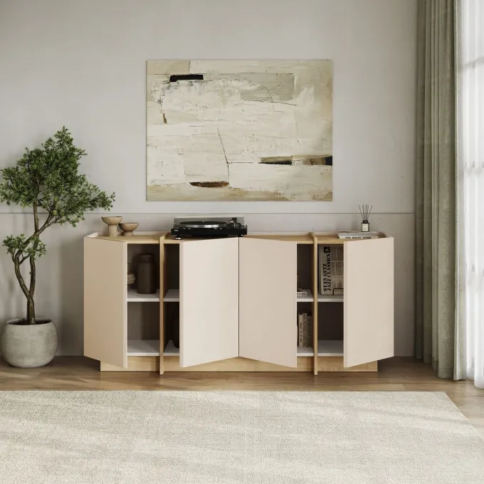 Dorma Sapphire Oak (180 x 80 x 45 cm) Konsolbord