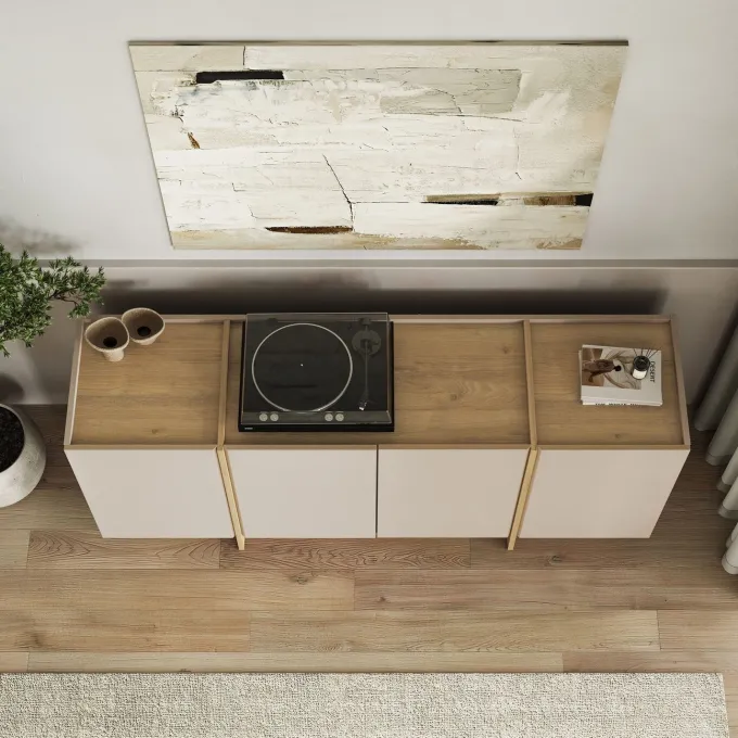 Dorma Sapphire Oak (180 x 80 x 45 cm) Konsolbord
