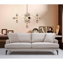 Dushanbe 2-sits (175 x 90 x 88 cm) 2-sitssoffa Beige