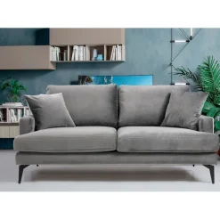 Dushanbe 2-sits (175 x 90 x 88 cm) 2-sitssoffa Grå
