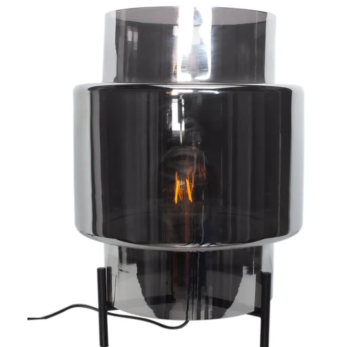 Ebbot Bordslampa 37 cm Rökgrå