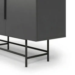 Edinburgh Sideboard Antracit / Svart
