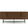 Edinburgh Sideboard Milano valnöt / Svart