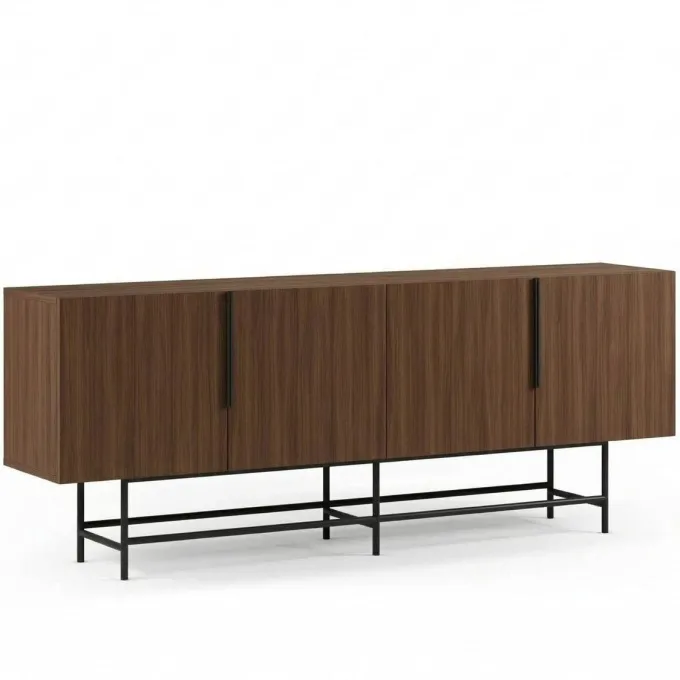 Edinburgh Sideboard Milano valnöt / Svart