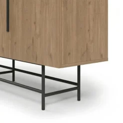Edinburgh Sideboard Naturlig ek / Svart