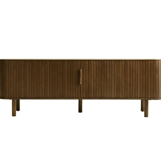 Eleganza Mediabänk 160 cm Rökt Ek