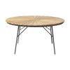 Ellen Trädgårdsbord i Teak och Aluminium 150 cm, Antracit