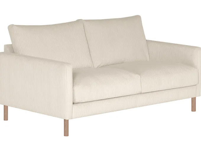 Embla 2-sits Soffa Lincoln Creme