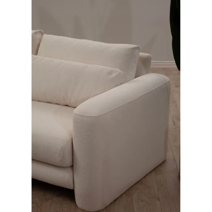 Essaouira hörn (290-165 x 97 x 73 cm) Hörnsoffa Kräm