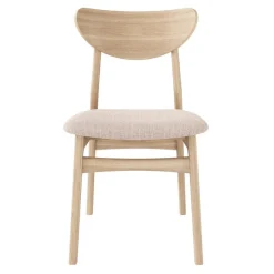 Esther Matstol Vitoljad Ek/Beige Tyg