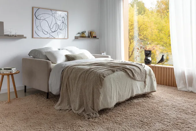 Felix 4-sits Bäddsoffa Wildflower Cold Beige