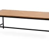 Fishbone Soffbord Ek/Svart
