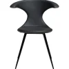 Flair Stol Black Leather, Black