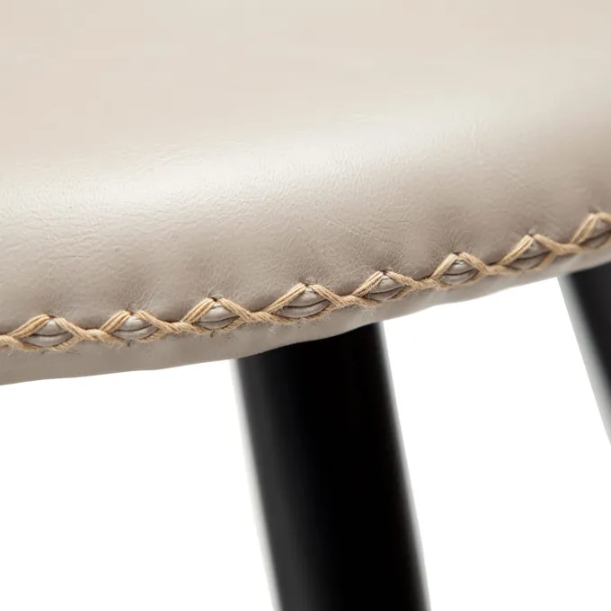 Flair Stol Cashmere Art.Leather, Black