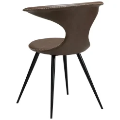 Flair Stol Major Brown Art.Leather, Black