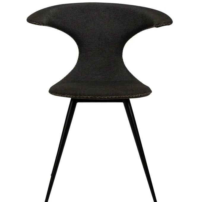 Flair Stol Raven Black, Round Black