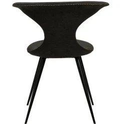 Flair Stol Raven Black, Round Black