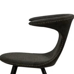 Flair Stol Raven Black, Round Black