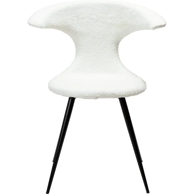 Flair Stol Snow Bouclé, Black