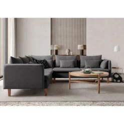 Flexy L (194 x 95 x 154 cm) Hörnsoffa Antracit