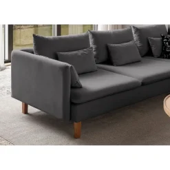 Flexy L (194 x 95 x 154 cm) Hörnsoffa Antracit